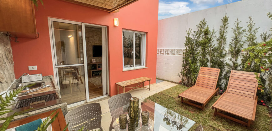 Bosque dos pássaros em Cotia | Casas com quintais de 2 dormitórios