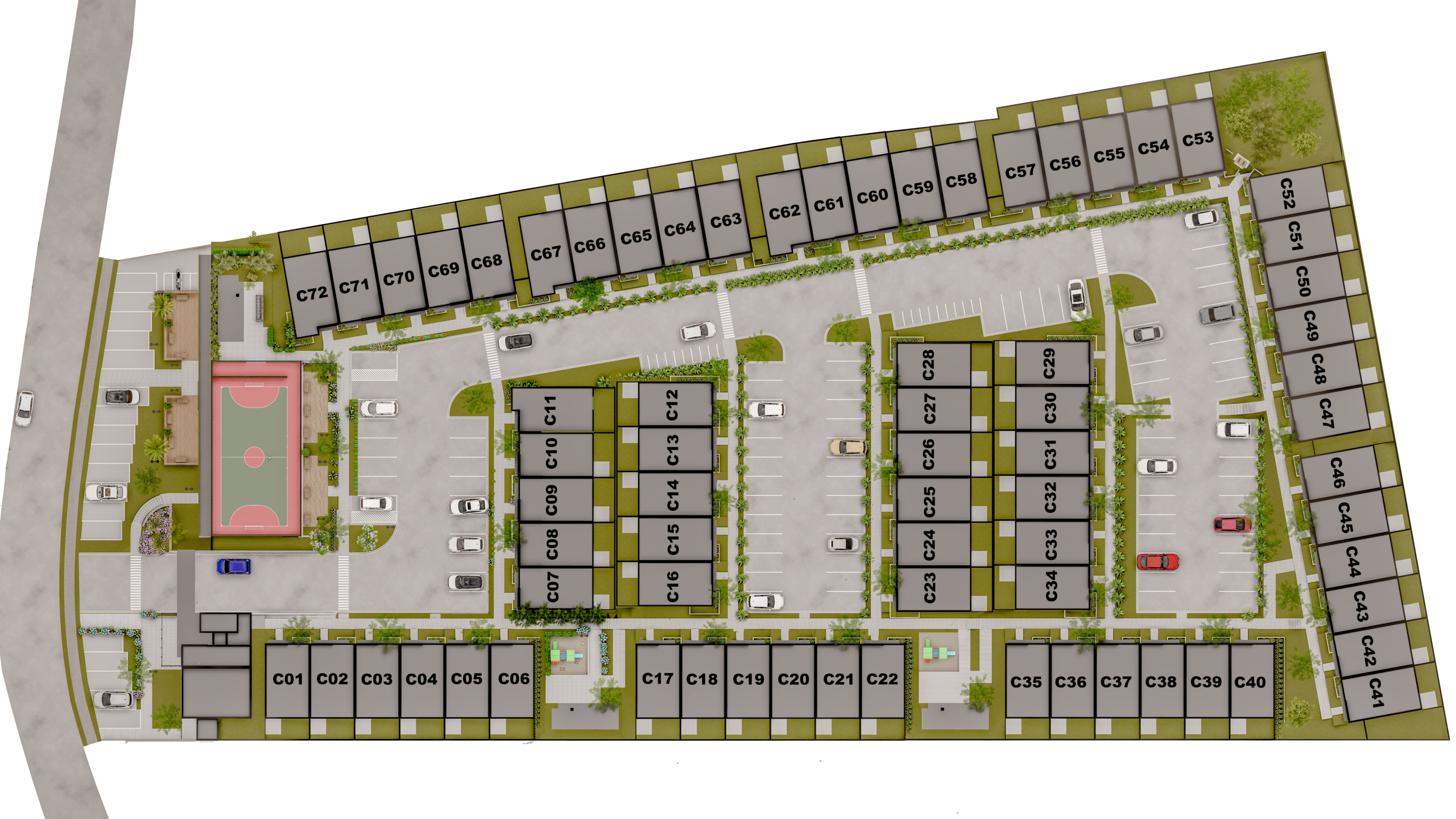 Villagio Caucaia – Casas térreas com 2 dormitórios