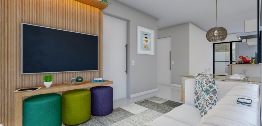 Villagio Caucaia – Casas térreas com 2 dormitórios