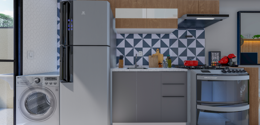 Villagio Caucaia – Casas térreas com 2 dormitórios