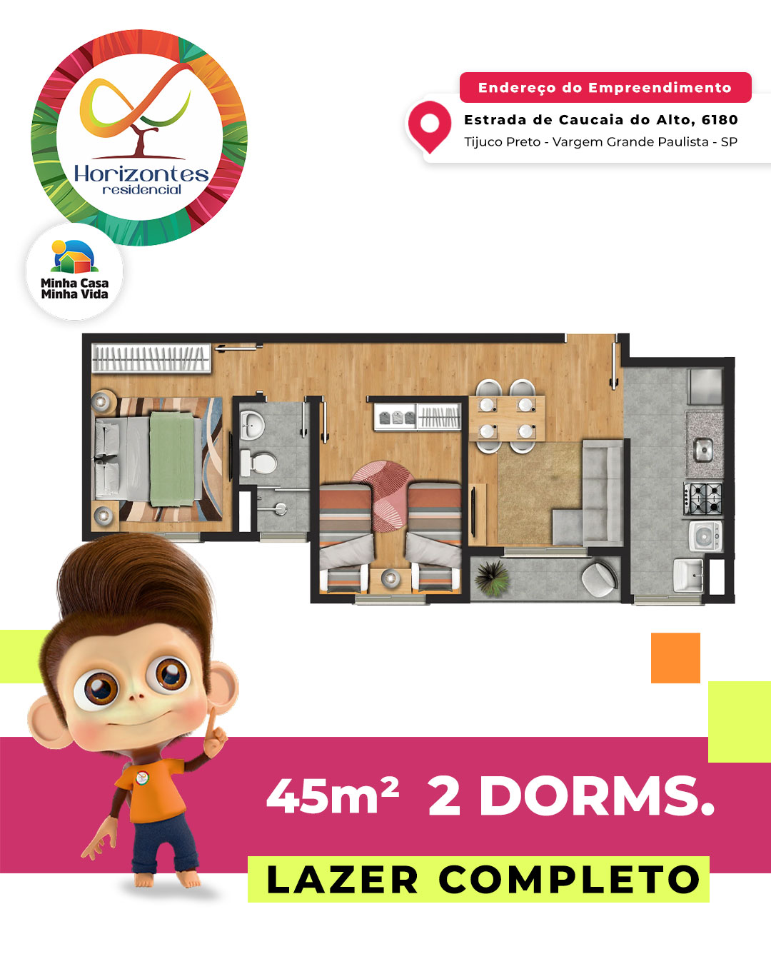 Horizontes Residencial em Cotia: Para que busca qualidade com custo benefício na região