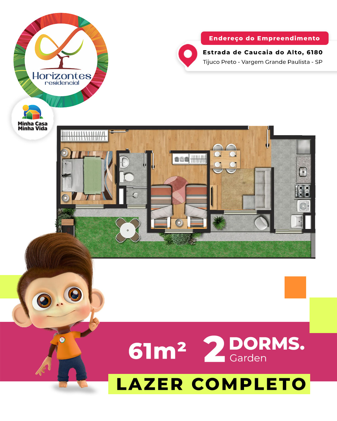 Horizontes Residencial em Cotia: Para que busca qualidade com custo benefício na região